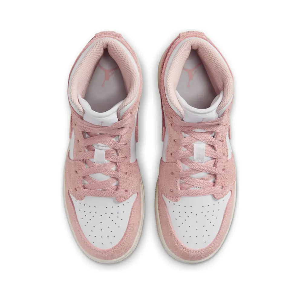 Air Jordan 1 Mid SE GS “LEGEND PINK” (FN7432-161)