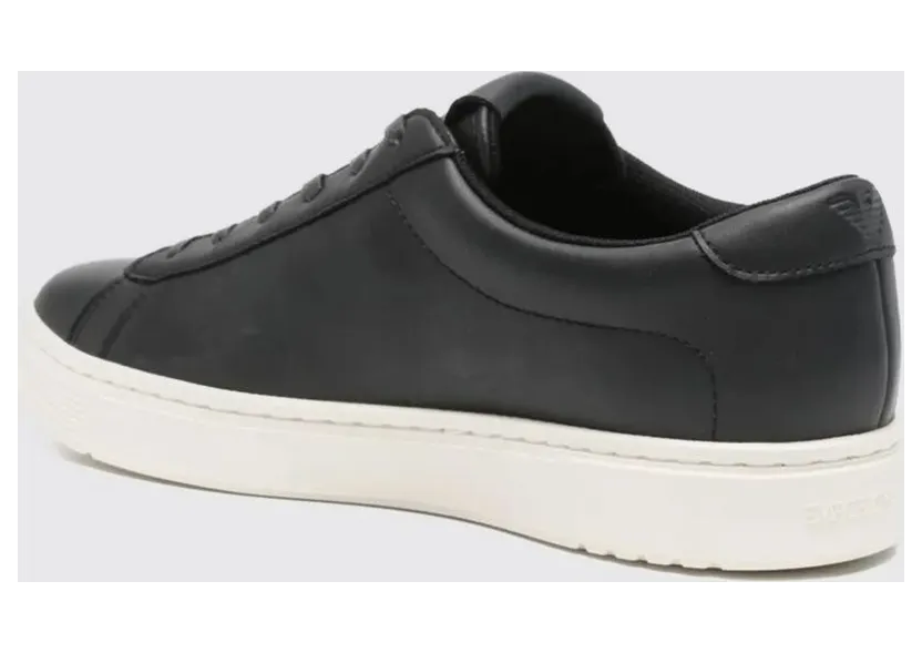 Emporio armani Leather Sneakers Black (EM004783AF20004UC001) (2)