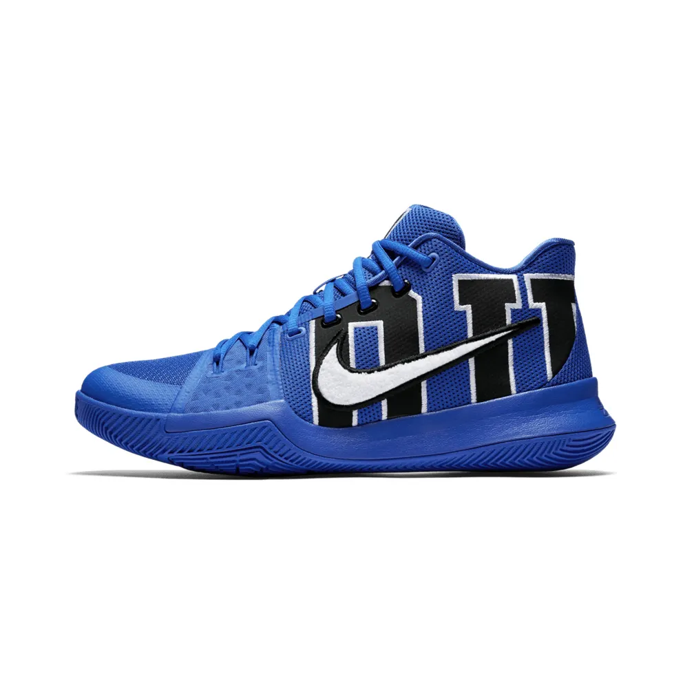 Nike Kyrie 3 Duke Black/Game Royal-Gum Medium Brown (922027-001)