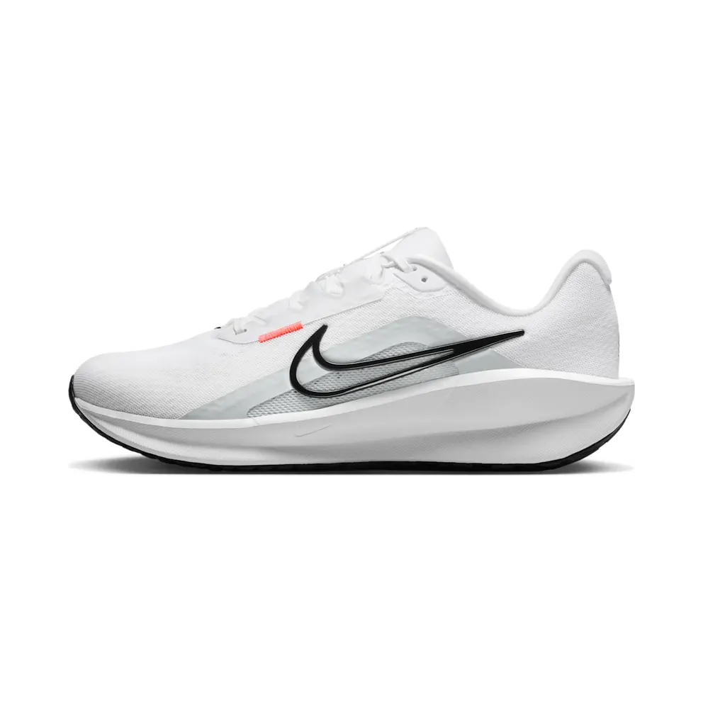 Nike Downshifter 13 White Pure Platinum Bright Crimson Black (FD6454-107)