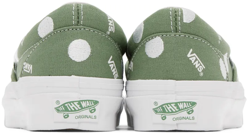 Vans Green OG Classic Slip-On LX (VN0A45JKLDN1)