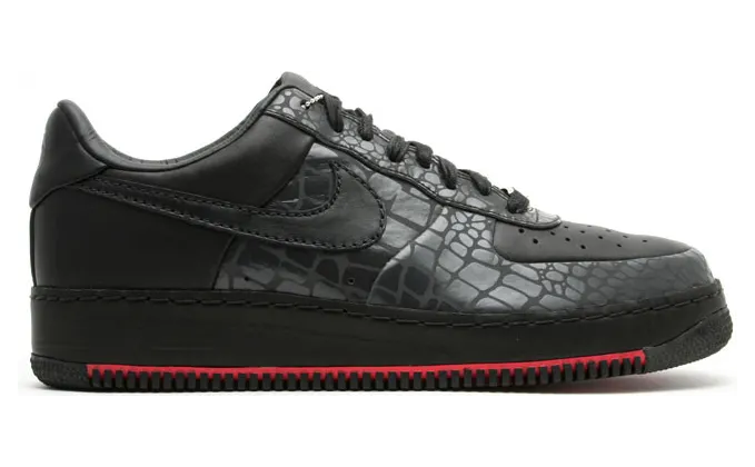 Nike Air Force 1 Supreme Vib I/O 07 ‘Rosie’s Dry Goods’ Black/Black-Pearl White (316077-001)
