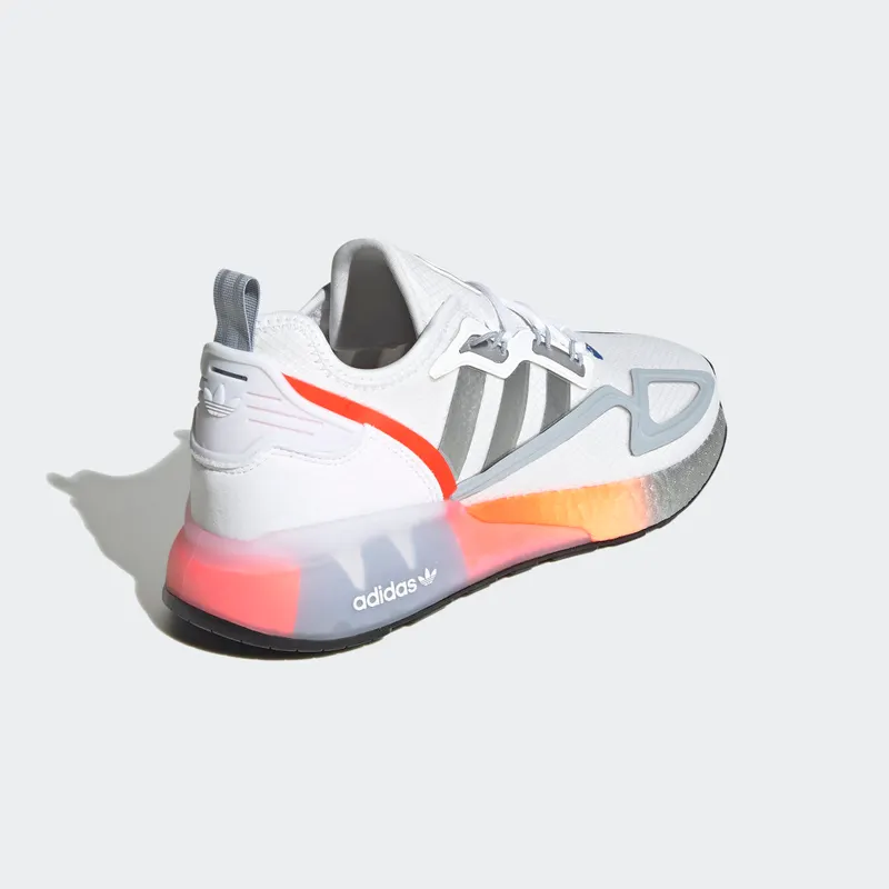 adidas ZX 2K Boost Cloud White / Metallic Silver / Glow Blue (FY5725)