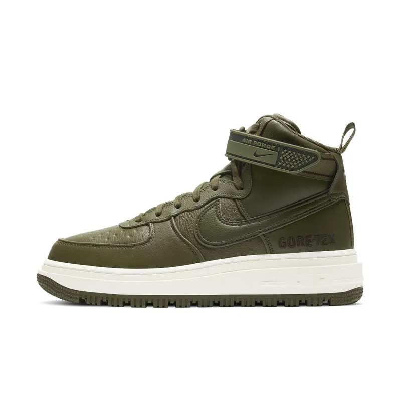 Nike Air Force 1 High GTX Boot Medium Olive Medium Olive/Seal Brown-Sail (CT2815-201)