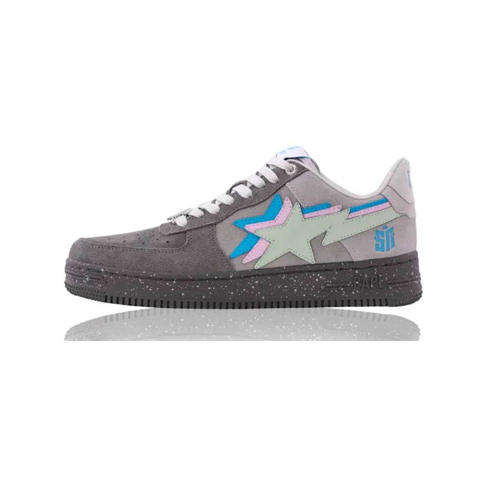 Sneaker News x A Bathing Ape Bapesta – Night – “Night” (1J23191906CGRA)