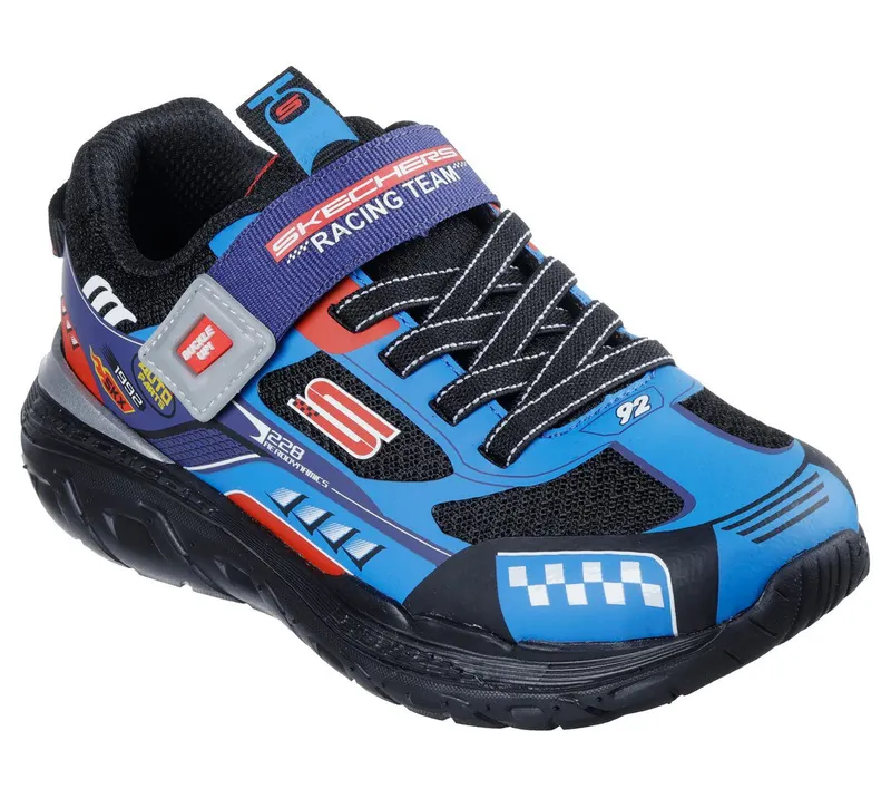 Skechers Skech Tracks Sneaker Blue/Red