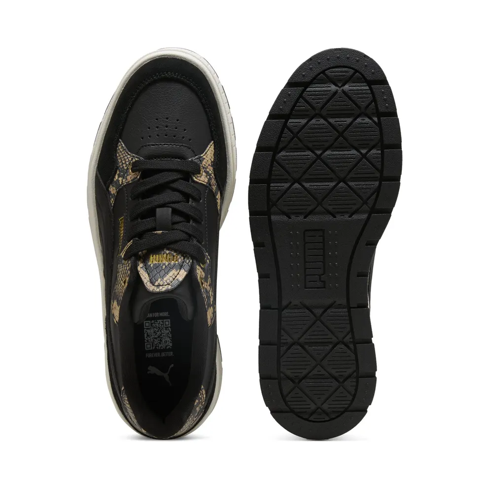 Puma Karmen II Idol Snake Chic “Puma Black / Puma Black / Puma Gold” (400395_02)
