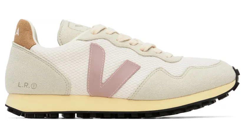 VEJA Taupe & Pink SDU Alveomesh Sneakers (RR0102966)