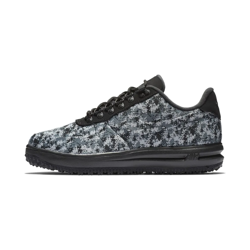 Nike Lunar Force 1 Duckboot Low Textile Wolf Grey Black/Wolf Grey-White-Cool Grey (AV3818-001)