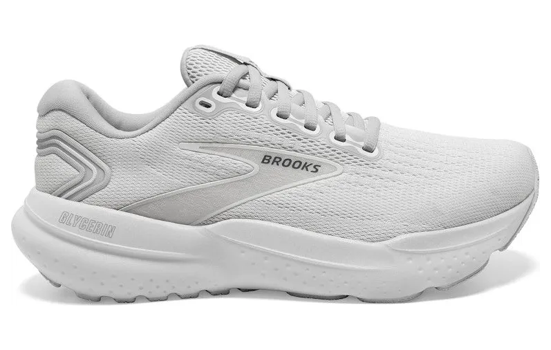 Brooks Glycerin 21 White Grey (110419-1D-151)
