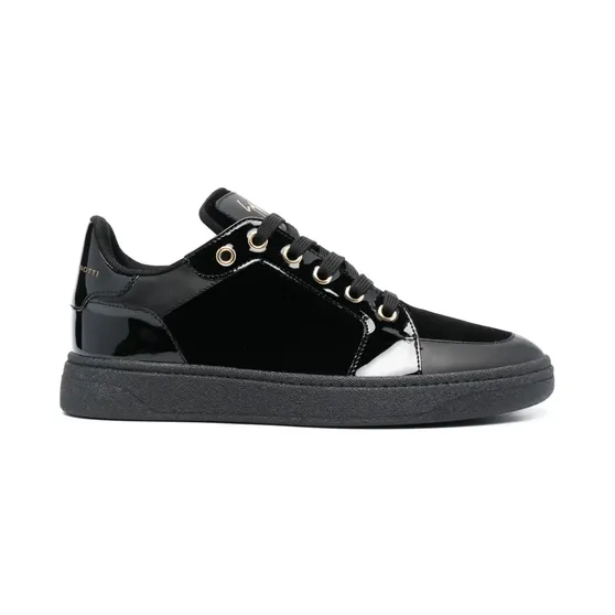 Giuseppe Zanotti GZ94 fluwelen low-top “Black” (RU30052002)