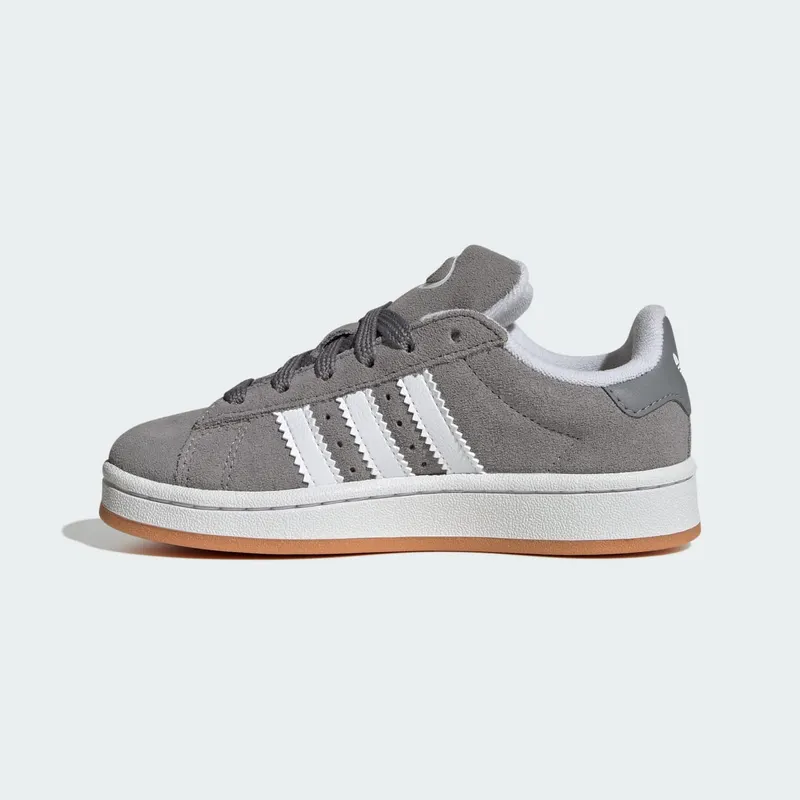 adidas Campus 00s Elastic Lace Kids Grey Three / Cloud White / Gum (JI4330)