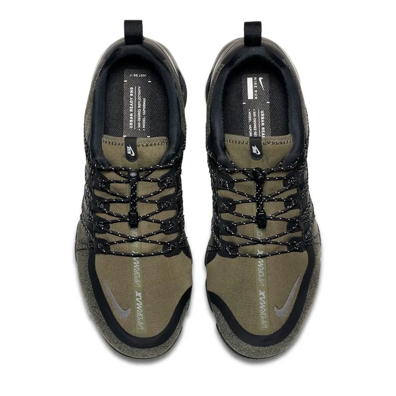 Nike Air VaporMax Run Utility Medium Olive Medium Olive/Reflect Silver-Black (AQ8810-201)