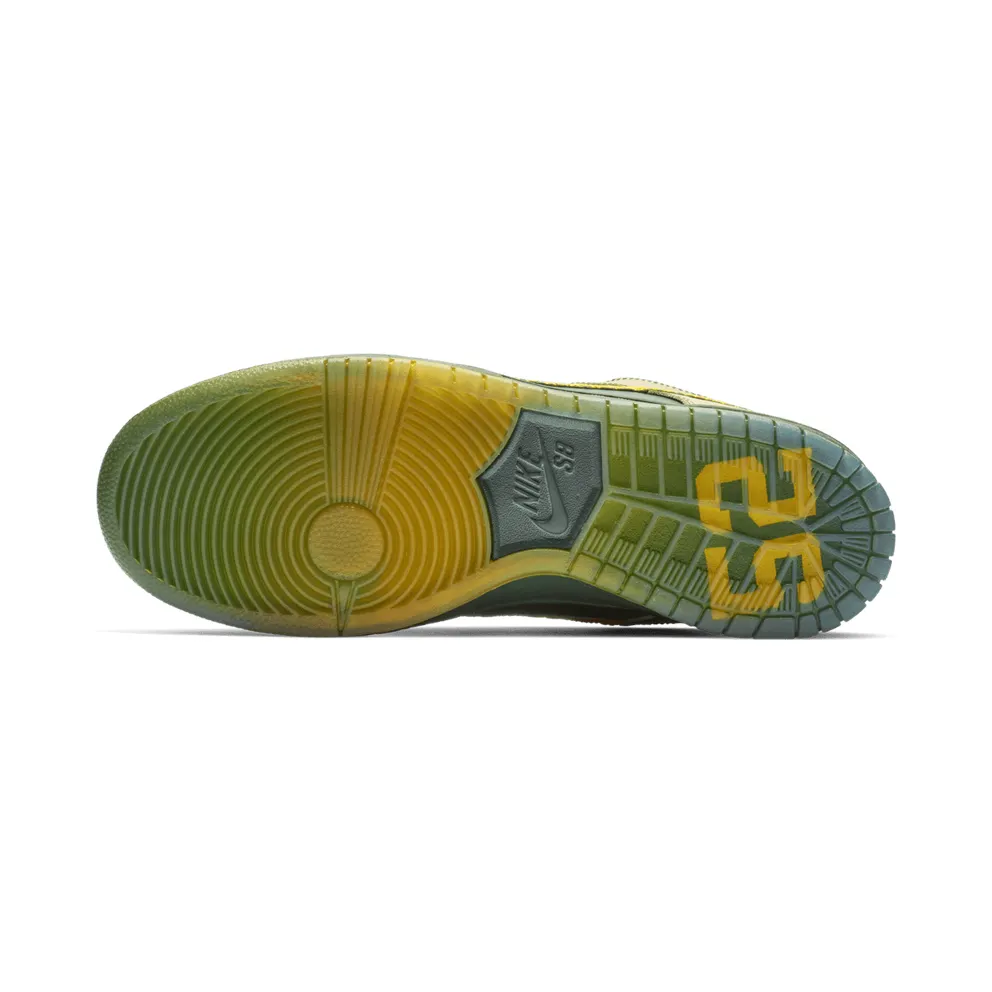 Nike SB Dunk Low Doernbecher (2018) Fir/University Gold-Metallic Gold (BV8740-377)