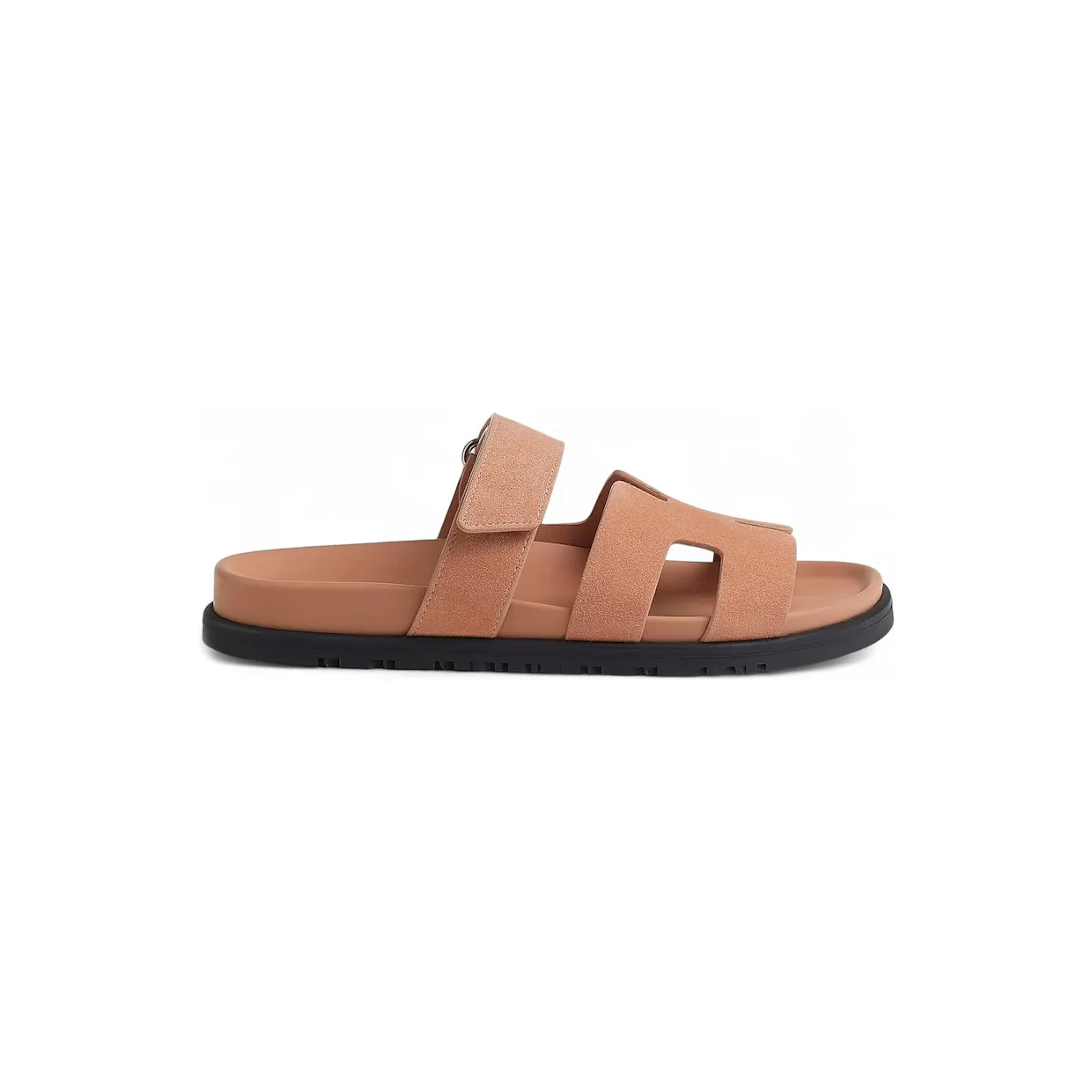 Hermes Chypre Sandal Nude Suede Goatskin (H222297Z-59340)