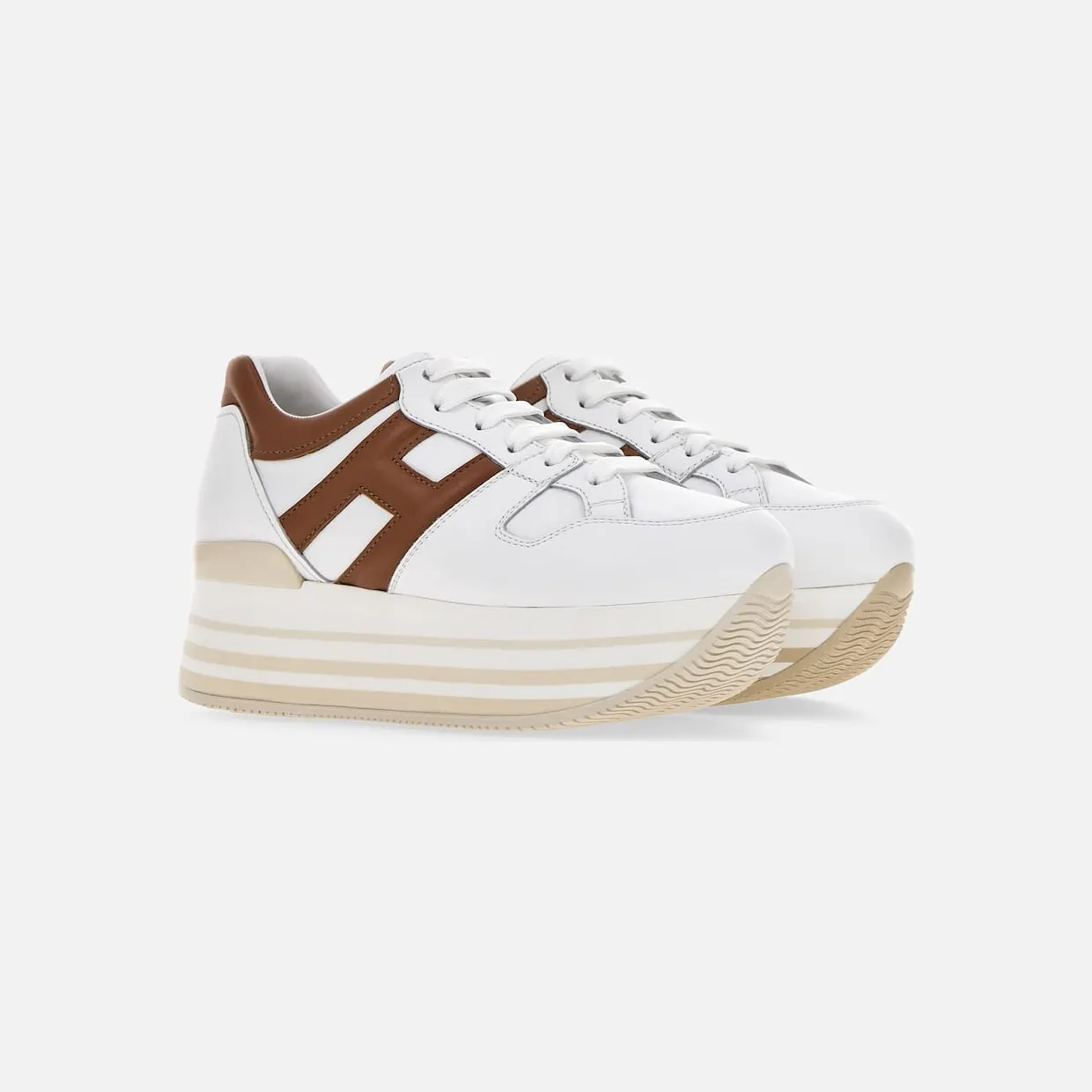 Maxi H222 White Beige Brown (HXW2830T548R370446)