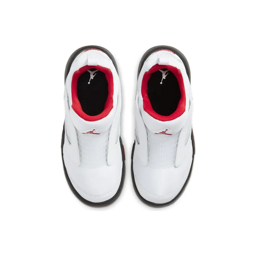 Jordan 5 Retro Little Flex White Black University Red (PS) White/Black-University Red (CK1227-100)