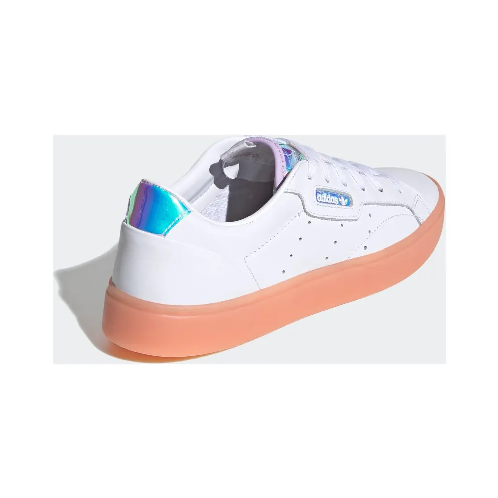 adidas Sleek Cloud White / Silver Metallic / Haze Coral (FW3718)