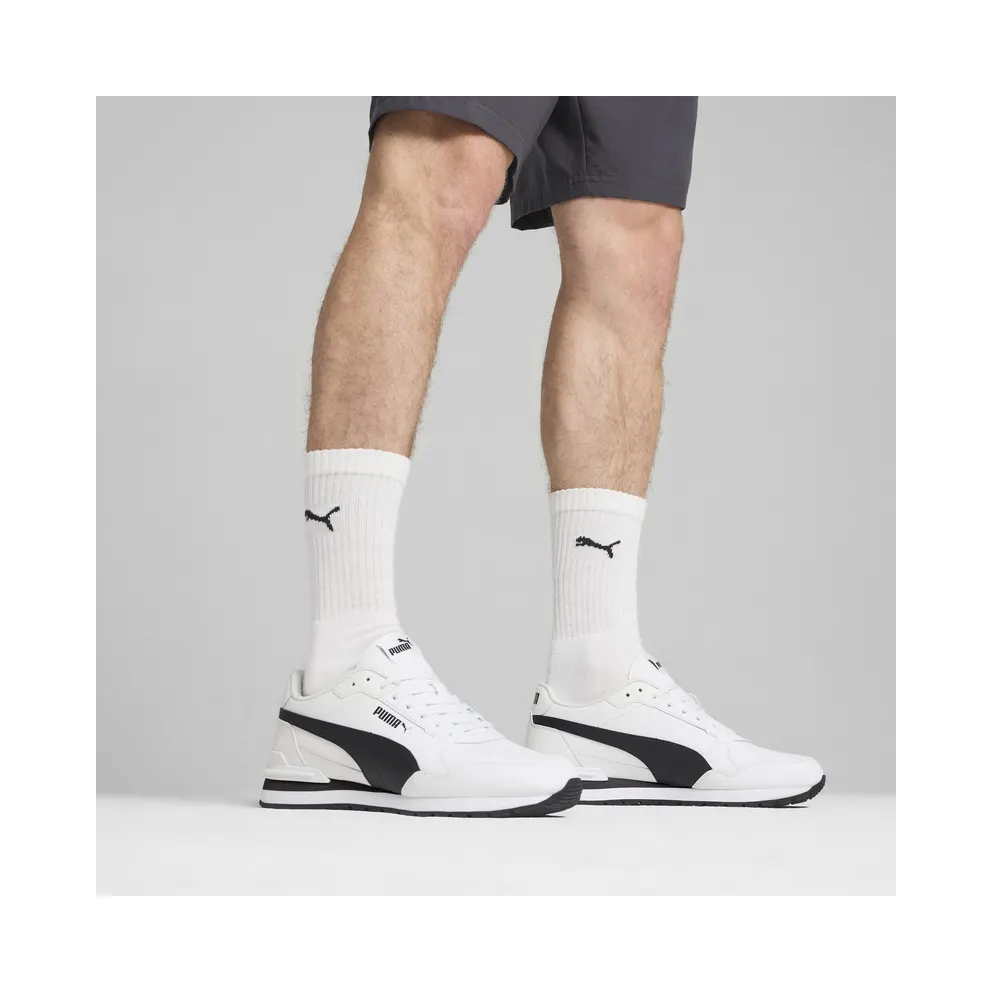 Puma ST Runner v4 “Puma White / Puma Black / Cast Iron” (399068_02)