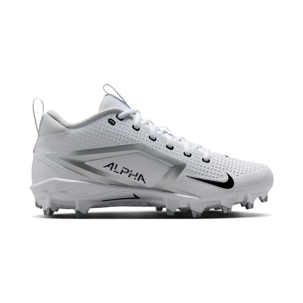 Nike Alpha Menace 4 Varsity White Metallic Silver Photon Dust Black (FN0027-100)