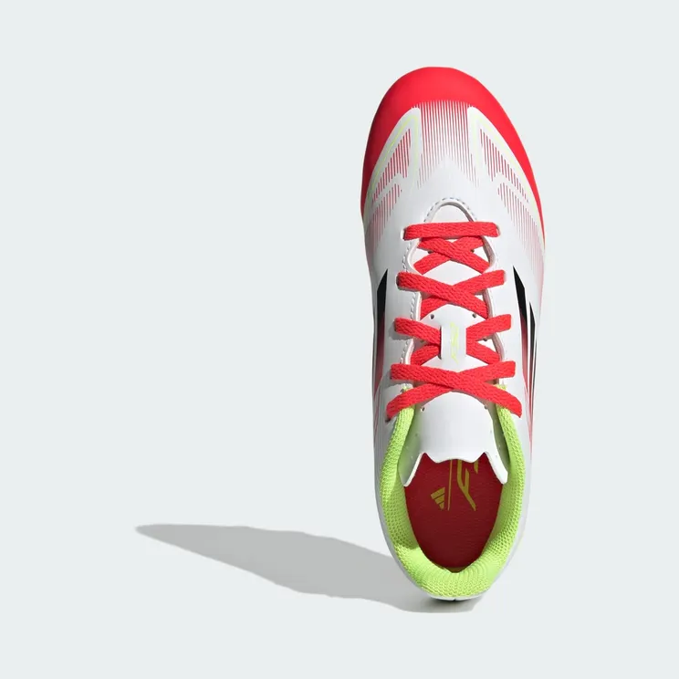 adidas F50 Club FG/MG Cloud White Core Black Solar Yellow (IE1309)