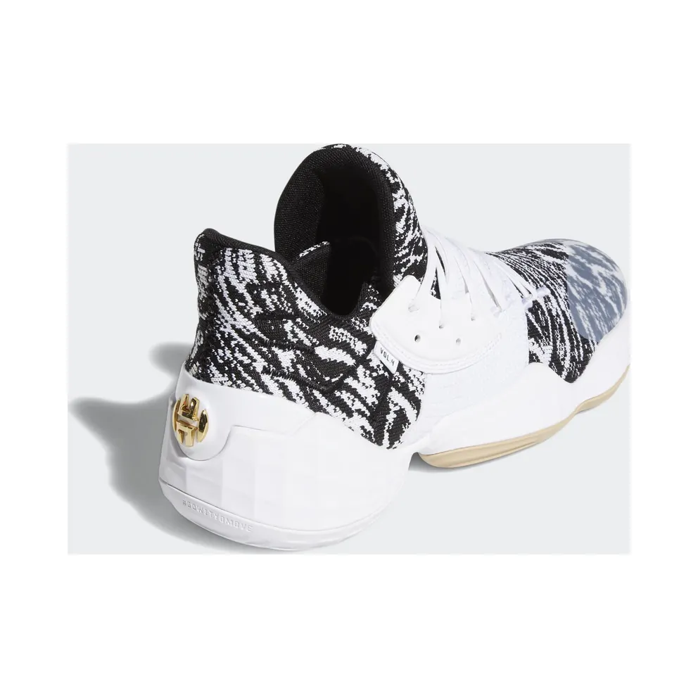adidas Harden Vol. 4 Cookies & Cream Cloud White/Core Black/Pale Nude (EF1260)