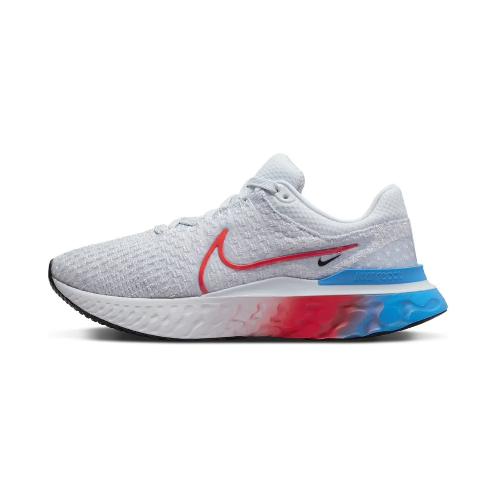 Nike React Infinity Run Flyknit 3 Road Running Grey (DV2178-001)