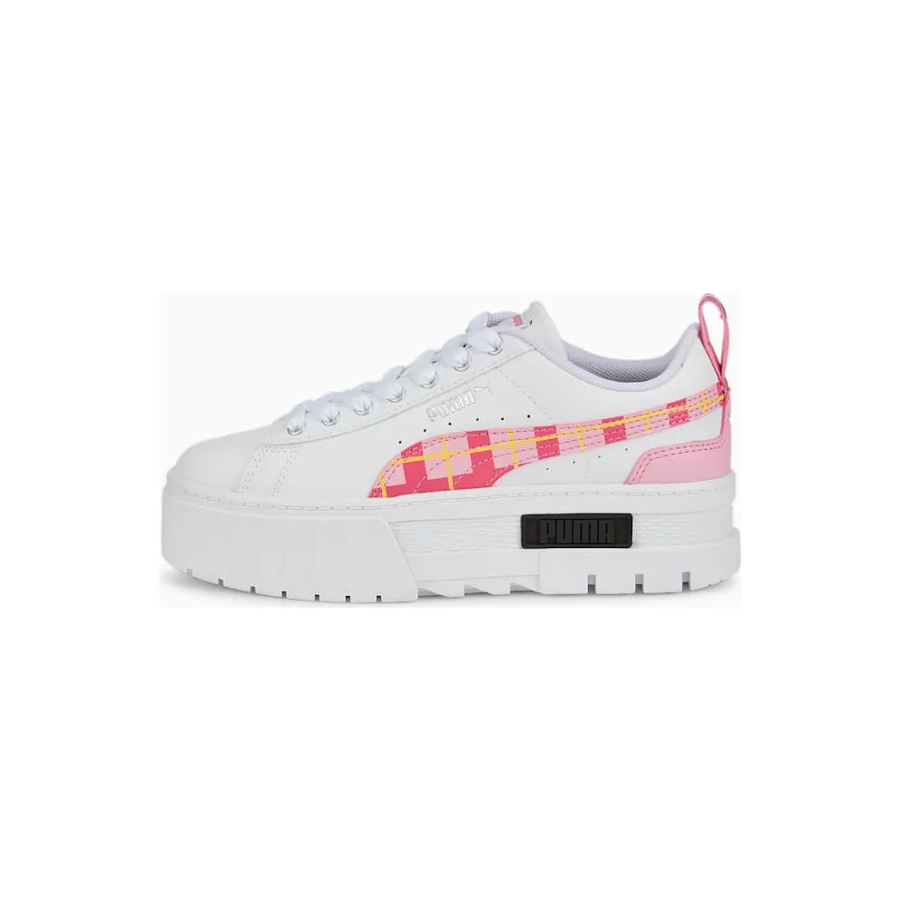 Puma Mayze ’90s Prep White/Pink/Black (386085-01)