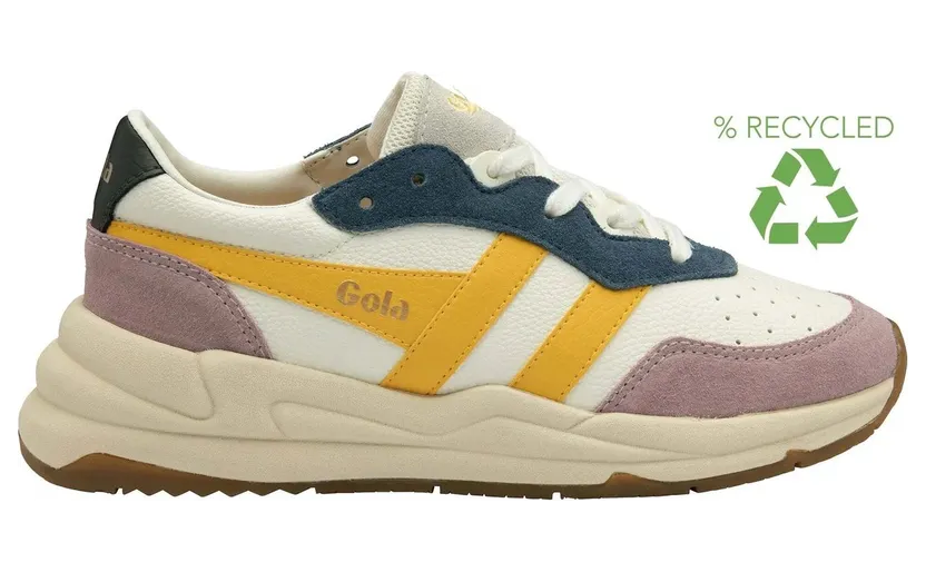 Gola sneaker gebroken wit/pastelroze/zon (CLB521WK)
