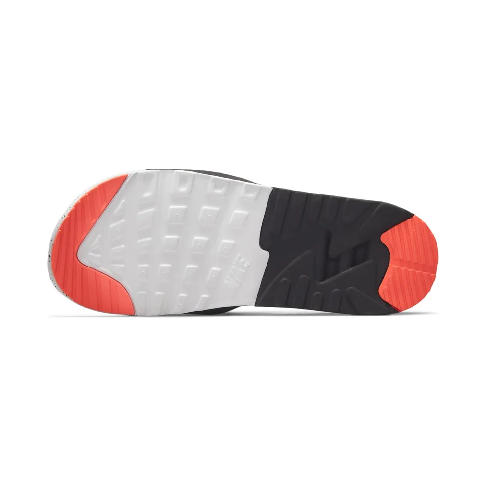 Nike Air Max 90 Slide White Turf Orange Speckled (BQ4635-102)