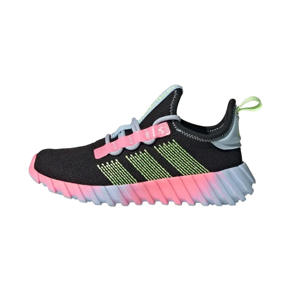 Adidas Kaptir Flow K “Black Yellow Clear Sky” (JQ7348)