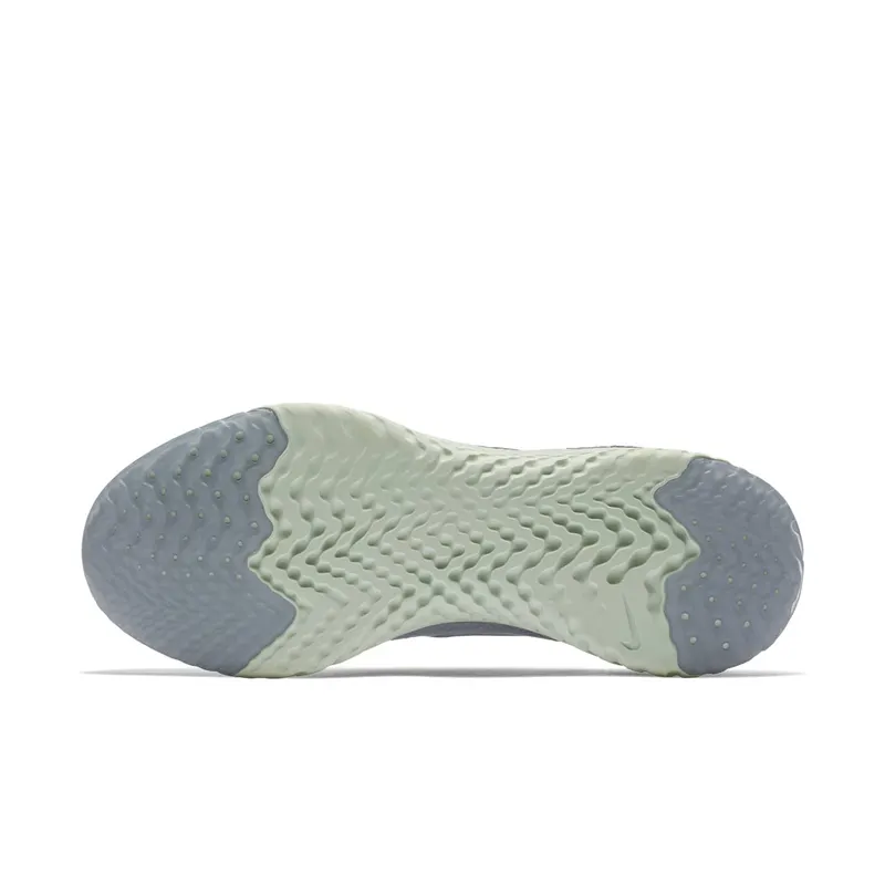Nike Epic React Flyknit Pure Platinum Celestial Teal (W) Pure Platinum/Particle Beige-Celestial Teal-Pure Platinum (AQ0070-014)