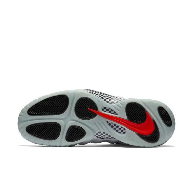Nike Air Foamposite Pro Pure Platinum Pure Platinum/Pure Platinum-Wolf Grey-Bright Crimson (616750-003)