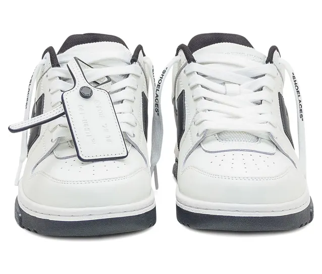 Off-white Out of Office Leather “White” (W259C9L018 WHBLK) (2)