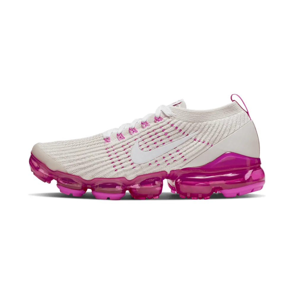Nike Air VaporMax Flyknit 3 Phantom Laser Fuchsia (W) Phantom/White-Laser Fuchsia-Pink Rise (AJ6910-005)