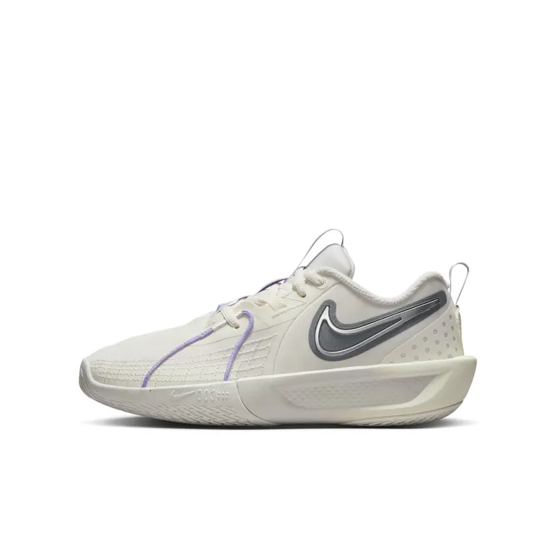 Nike Air Zoom GT Cut 3 Sail Light Bone Metallic Silver Smoke Grey (FD7033-104)