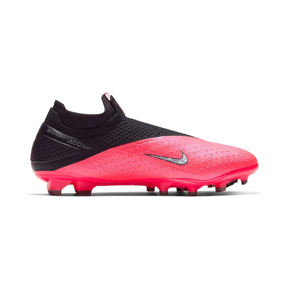 Nike Phantom Vision 2 Elite FG Laser Crimson Black Laser Crimson/Black-Metallic Silver (CD4161-606)