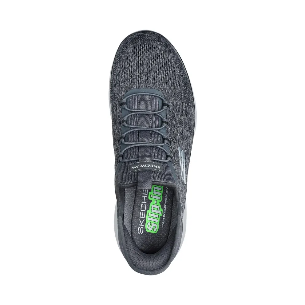 Skechers Slip-ins: Summits – Key Pace Sneaker Houtskool/Black