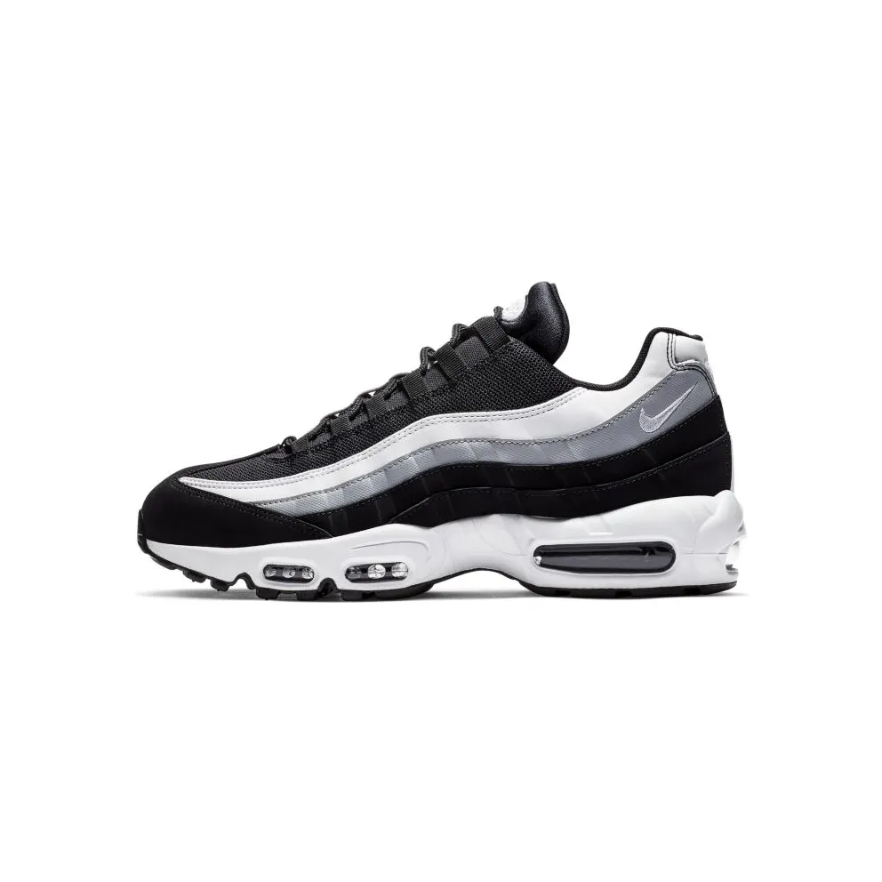 Nike Air Max 95 Essential Black Wolf Grey Black Wolf Grey White (749766-038)