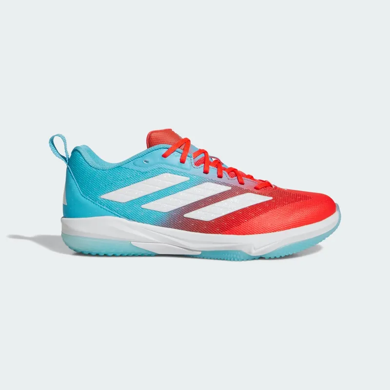 Adidas Adizero Impact Candy Turf Bright Cyan / Cloud White / Bright Red (JR7829)