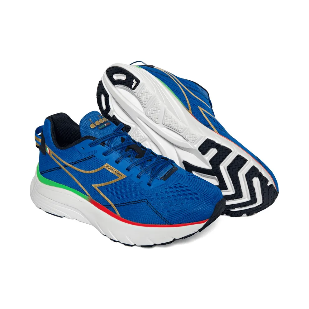Diadora Equipe Atomo Men Running Shoes, Blue (101178051)