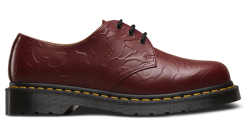 Dr. Martens 3-Eye Bape Oxblood