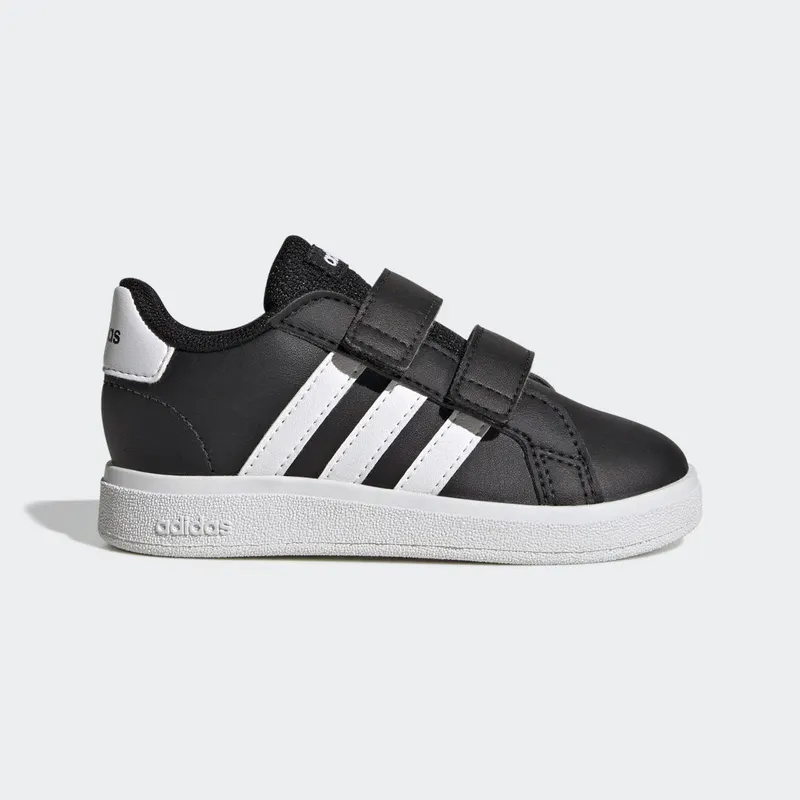 Adidas Grand Court Lifestyle Hook and Loop Core Black / Cloud White / Core Black (GW6523)