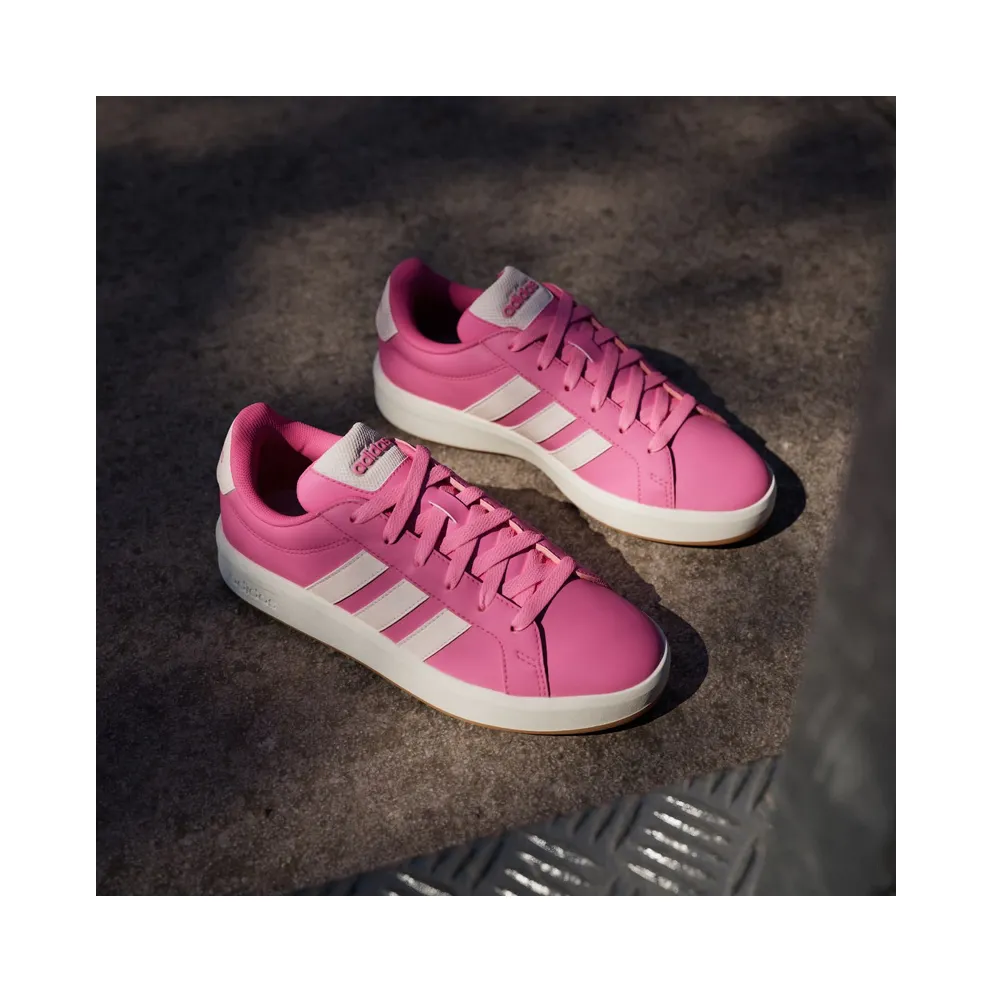 Adidas GRAND COURT 3.0 Shoes JUNIOR Pink Fusion / Wonder Quartz / Off White (HP3529)