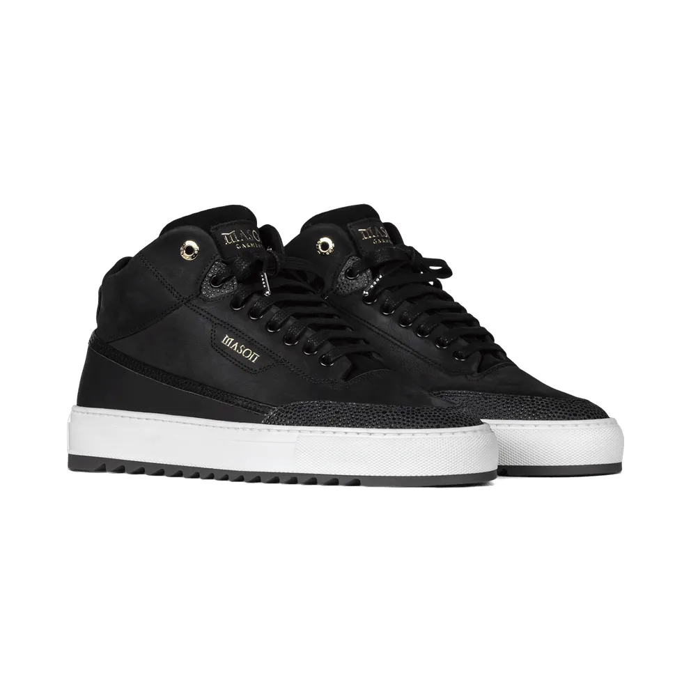 Mason Garments Torino Mid – Neutro Schwarz (FW22-16A)