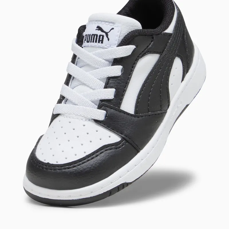 Puma Rebound V6 Lo White/Black (393835-01)