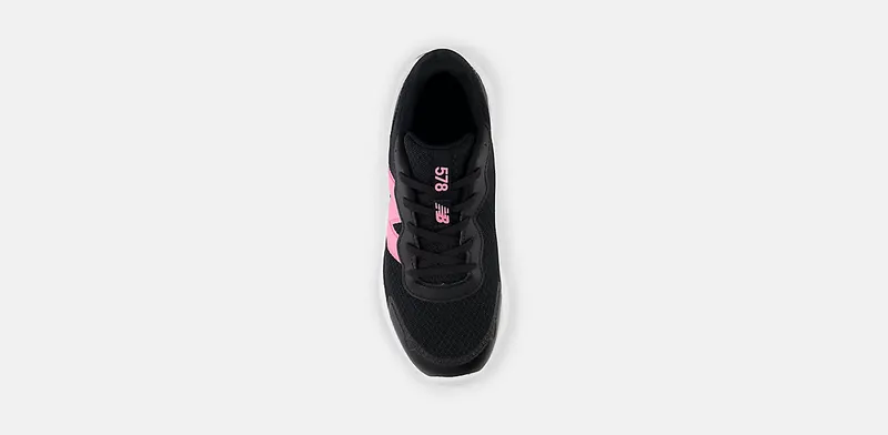 NEW BALANCE 578 Lace “Black / Signal Pink” (GK578BP)