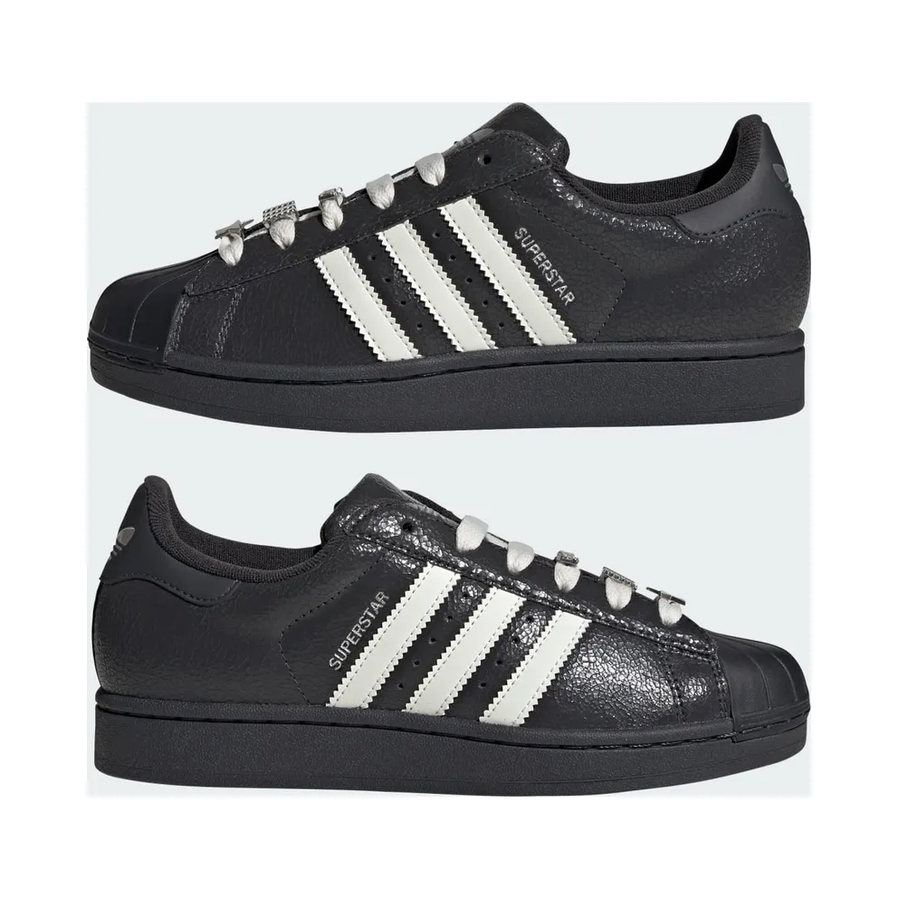 Adidas SUPERSTAR II Carbon / Off White / Silver Metallic (IH1628)