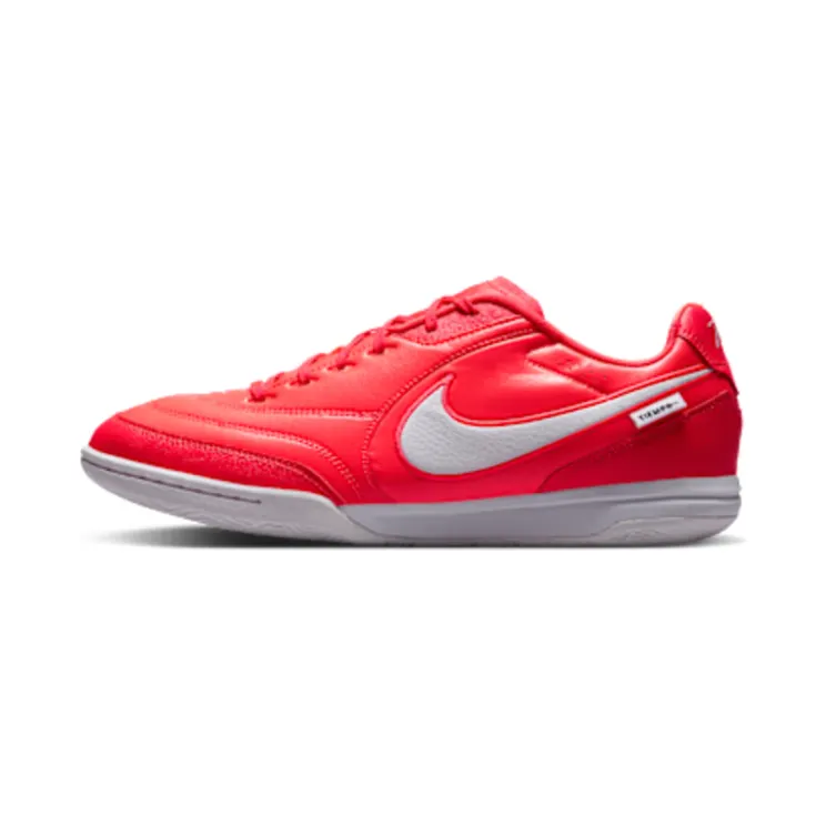 Nike Tiempo Streetgato Indoor/Court Low-Top “Bright Crimson/White/White” (IZ1689-600)