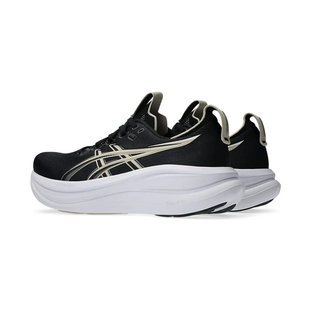 ASICS GEL-NIMBUS 28 “Black / Feather Grey” (1011C127-002)